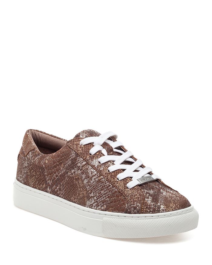 J/slides Women's Lacee Low Top Sneakers In Chestnut M