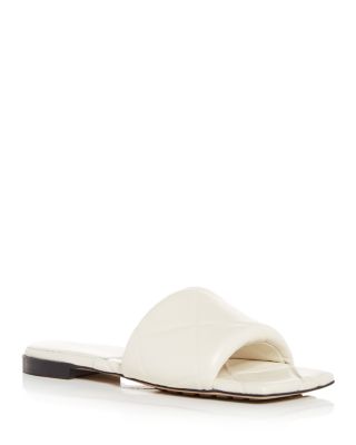 bottega veneta quilted slides