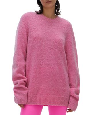 helmut lang brushed wool sweater