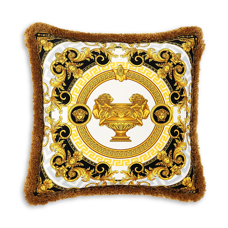 Versace Le Vase Baroque Silk Decorative Pillow, 18 x 18