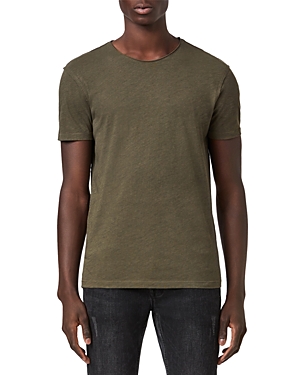 Allsaints Figure Tee In Seaweed Green