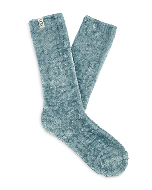 Ugg Leda Cozy Crew Socks In Succulent