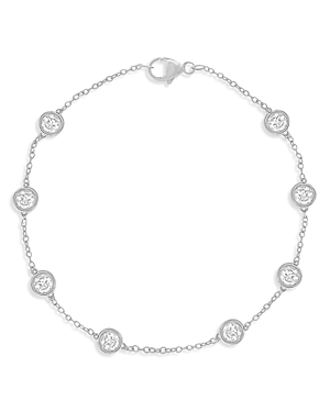 Bloomingdale's Diamond Station Bracelet in 14K White Gold, 1.50 ct. t.w. - 100% Exclusive