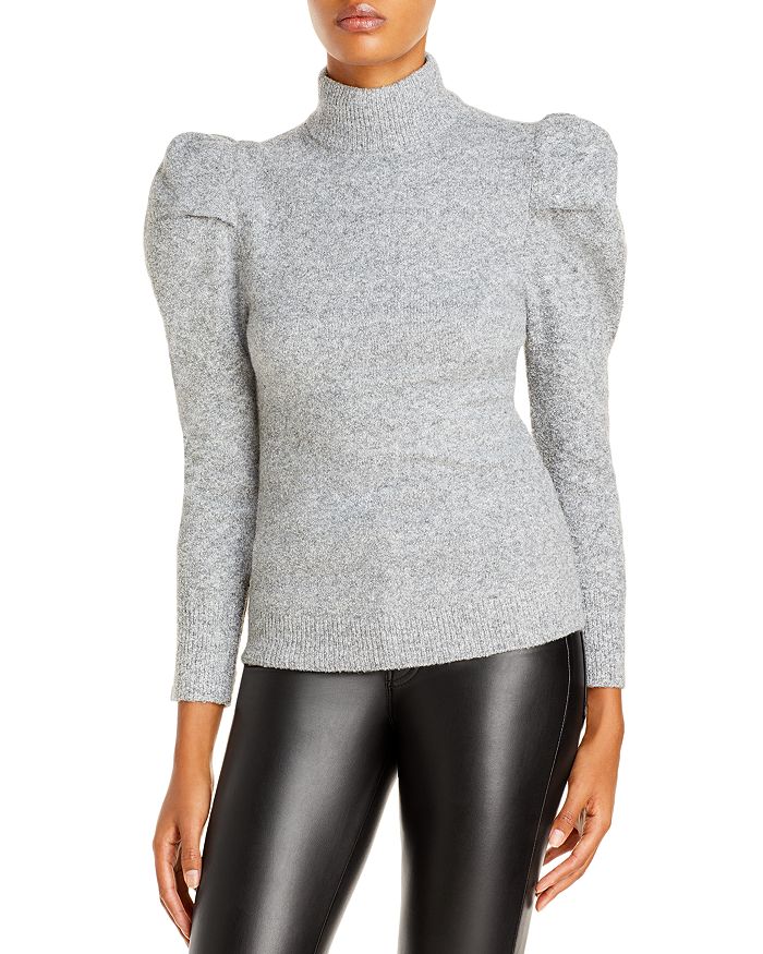 Lini Mia Puff-sleeve Sweater - 100% Exclusive In Heather Gray
