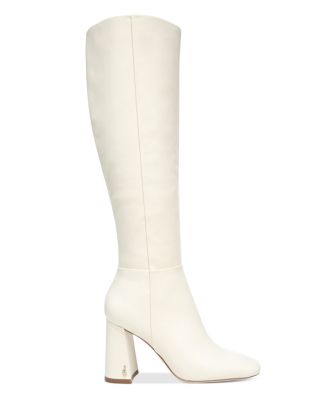 cream boot heels