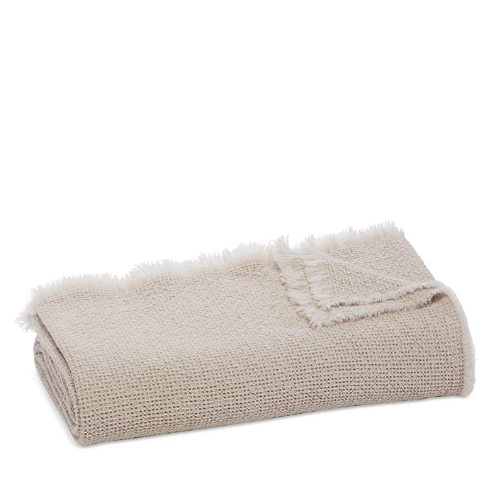 Society Limonta Nid Wool Blanket, King/queen In Mastice