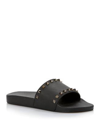 Valentino Garavani Valentino Men's Studded Slip On Sandals | Bloomingdale's