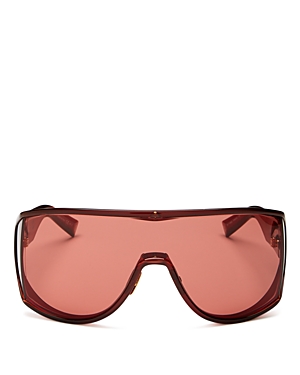 Givenchy Unisex Shield Sunglasses, 71mm In Brown/red