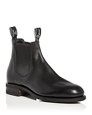 R.m.williams Men's Comfort Turnout Chelsea Boots In Black Leather