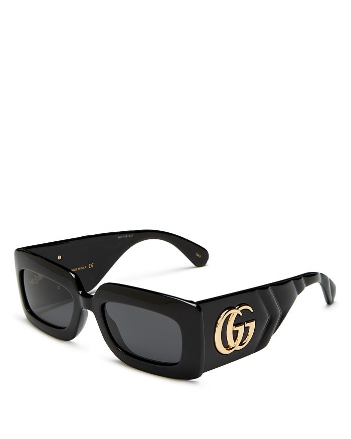 Gucci Square Sunglasses, 53mm | Bloomingdale's