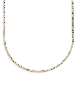 Moon \u0026 Meadow Diamond Tennis Necklace 
