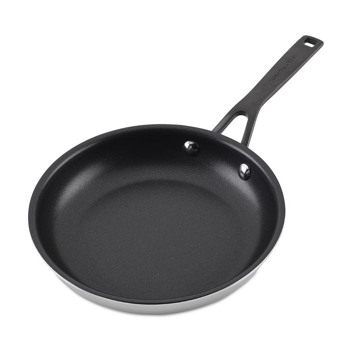 Shop Kitchenaid 8.25 Nonstick Frying Pan In Silver