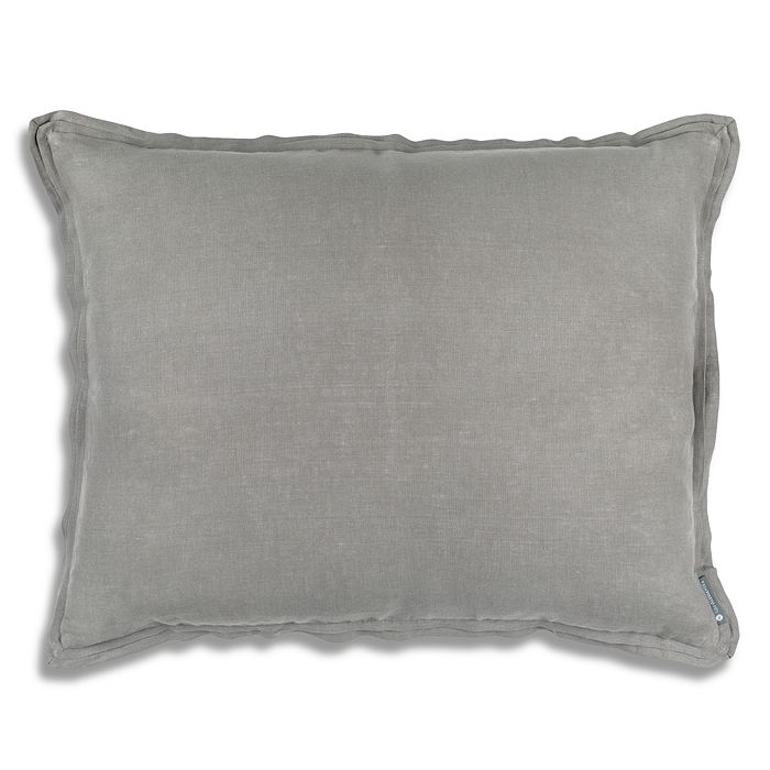 Lili Alessandra Bloom Standard Pillow In Light Gray
