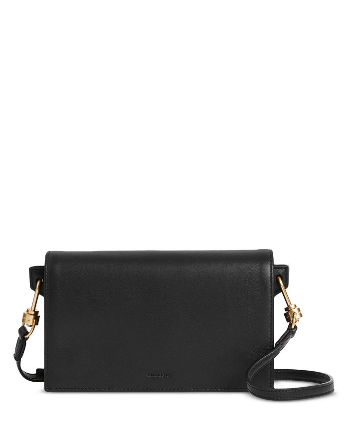 ALLSAINTS Smith Leather Crossbody | Bloomingdale's