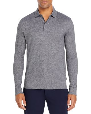 hugo boss slim fit long sleeve polo