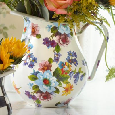 Flower Market Pitcher