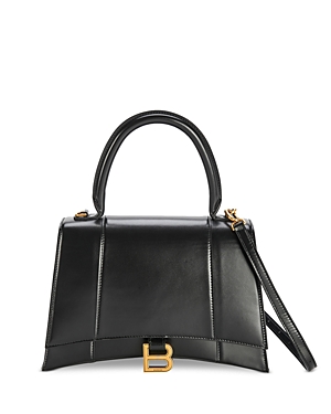Balenciaga Hourglass Small Leather Top Handle Bag