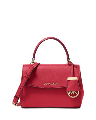 michael kors small red purse