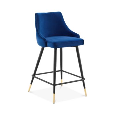 Adorn Performance Velvet Counter Stool