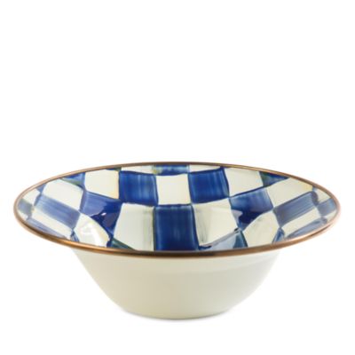 Mackenzie-Childs - Royal Check Breakfast Bowl