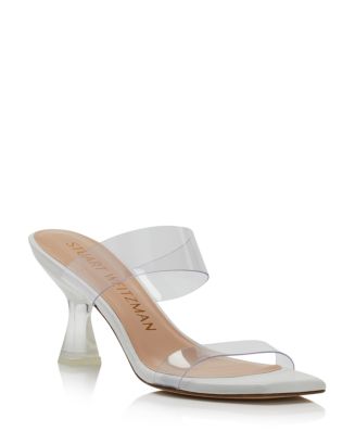 Stuart Weitzman Women s Kristal Clear High Heel Sandals