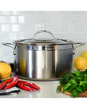 Hestan - ProBond™ 8 Quart Forged Stainless Steel Stock Pot with Lid