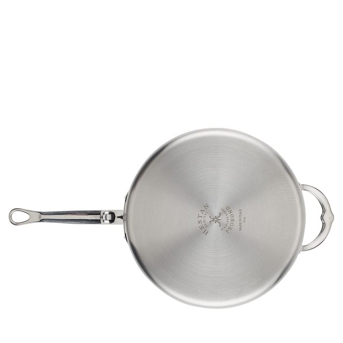 Shop Hestan Probond 3.5 Quart Forged Stainless Steel Saute Pan With Lid In Silver