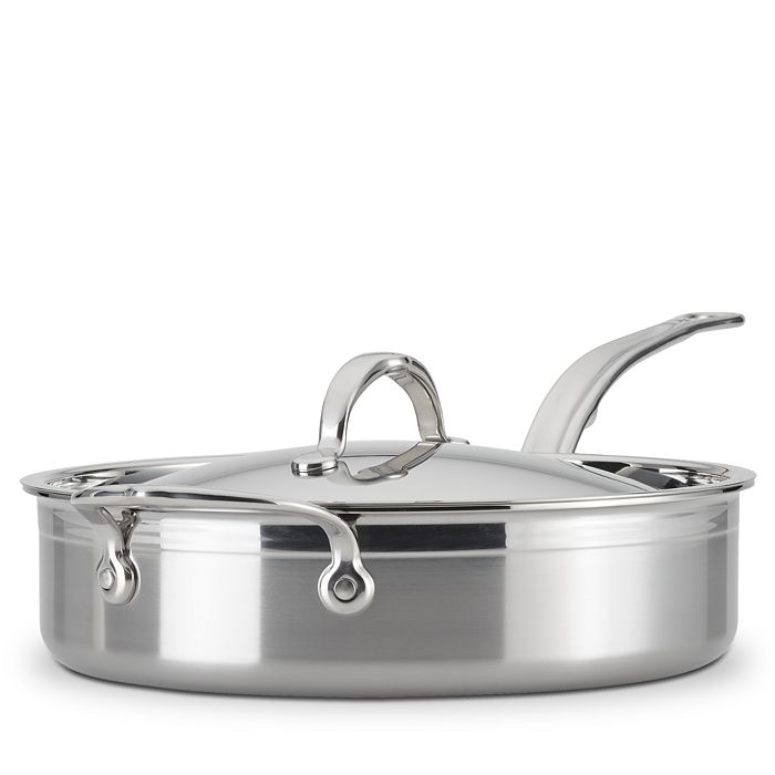 Shop Hestan Probond Forged Stainless Steel 10-piece Cookware Set In Silver