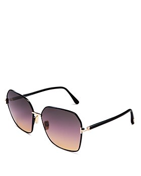 Tom Ford - Claudia Square Sunglasses, 62mm
