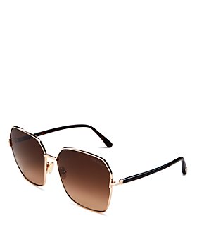 Tom Ford - Claudia Square Sunglasses, 62mm