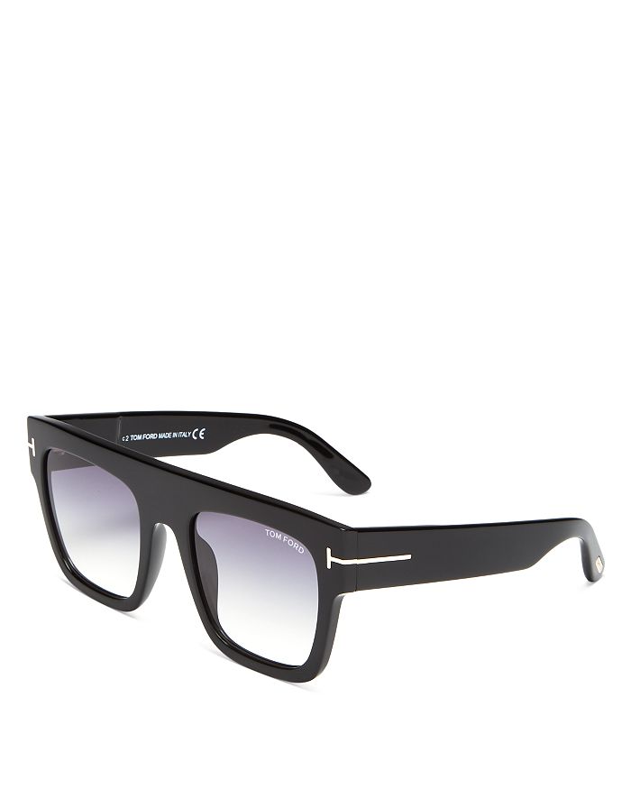 Tom Ford Renee Flat Top Sunglasses, 52mm | Bloomingdale's