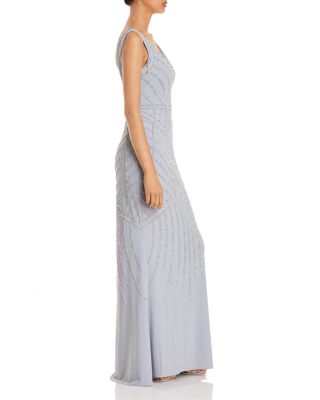 Embellished Column Gown - Exclusive