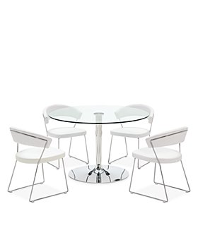 Bloomingdale's - Bloomingdale's Planet Dining Table & New York Chairs