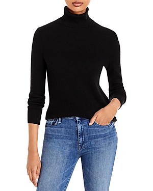 Aqua Cashmere Cashmere Turtleneck Sweater - 100% Exclusive In Black