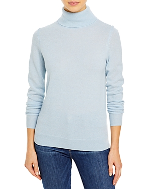 C By Bloomingdale's Cashmere Turtleneck Sweater - 100% Exclusive In Baby Blue