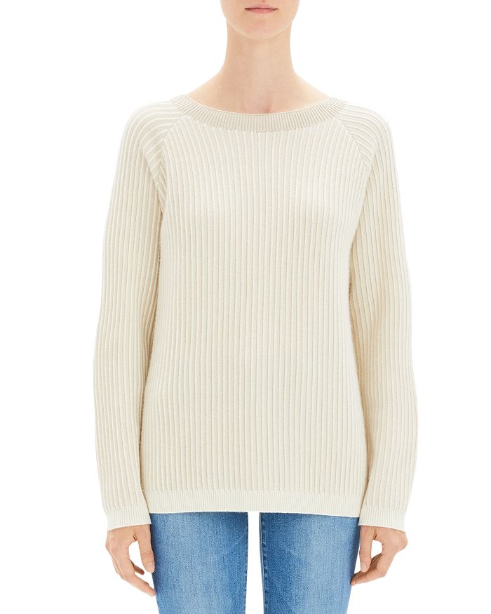 Theory Cashmere Oversized Sweater | Bloomingdale's