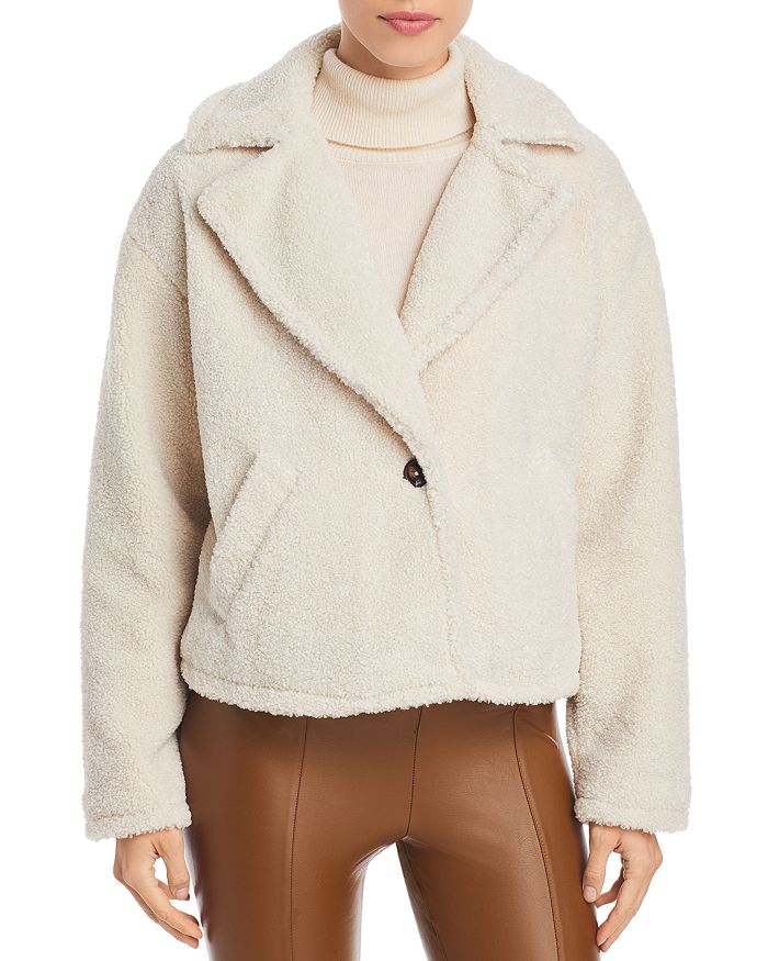 Sanctuary Keep Your Cool Faux Shearling Jacket | Bloomingdale's