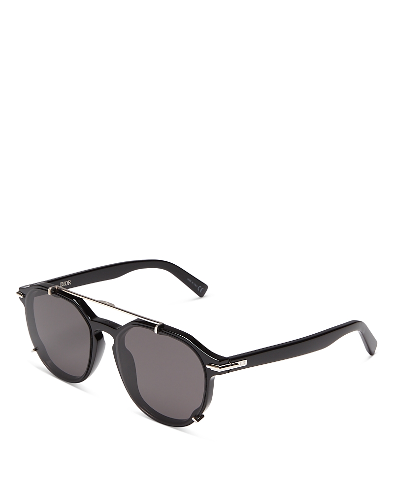 Dior DiorBlackSuit Ri Round Sunglasses, 56mm