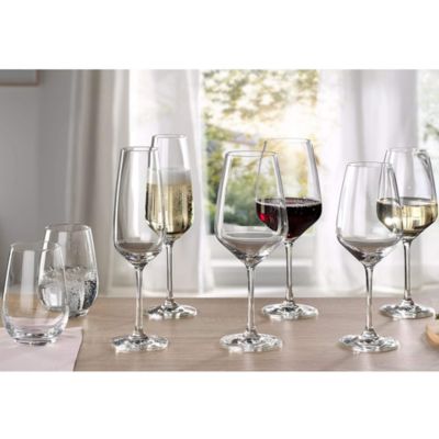 Voice Basic Stemless Wine Glasses, Set of 4