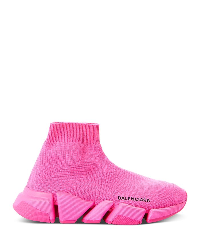 balenciaga neon pink shoes