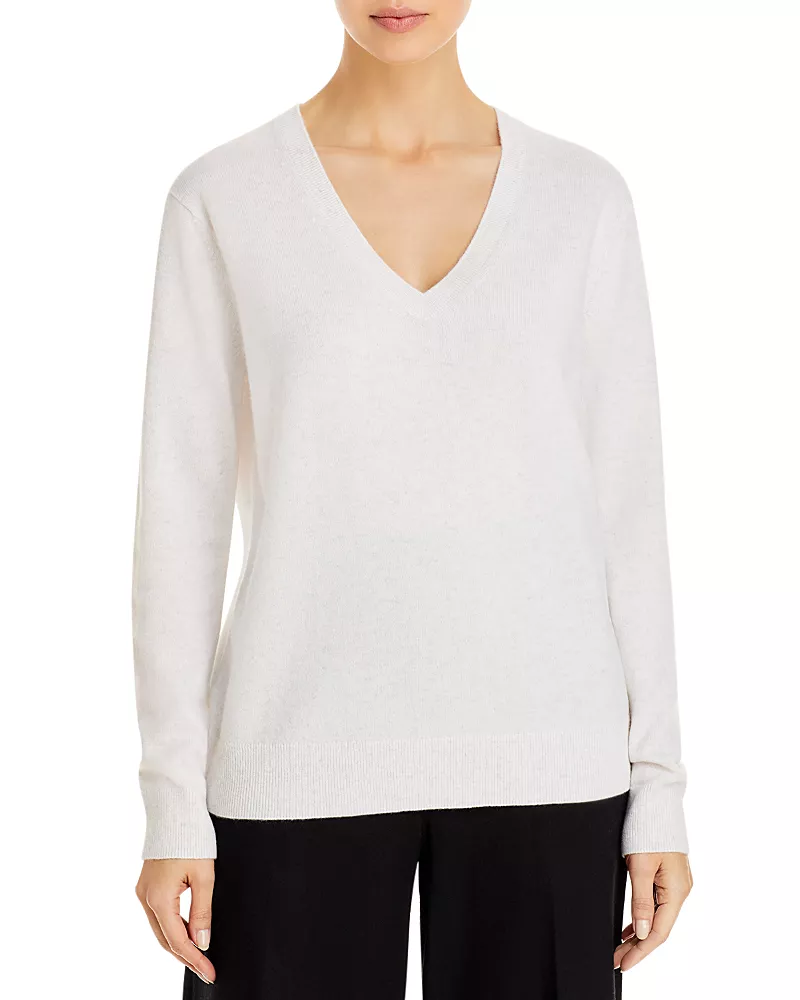 Vince Weekend V Neck Cashmere Sweater