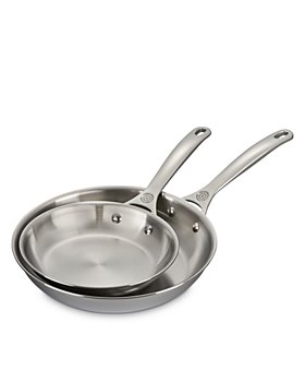 Le Creuset - Stainless Steel Fry Pans, Set of 2