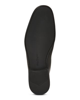 Men's Grandioso Double Gancini Bit Leather Loafers - Narrow