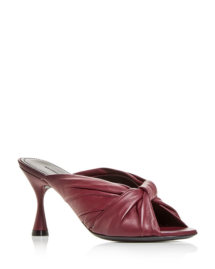 balenciaga drapy mule