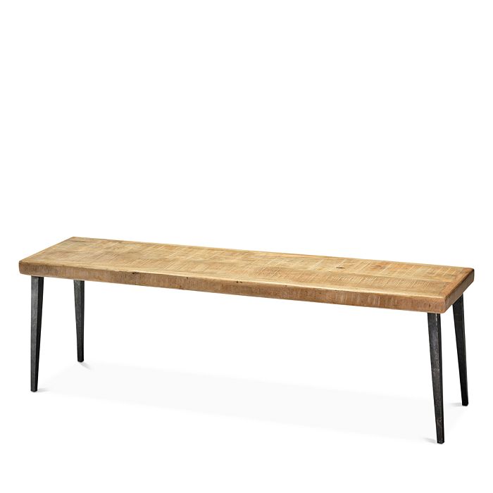 Jamie Young Farmhouse Bench In Brown