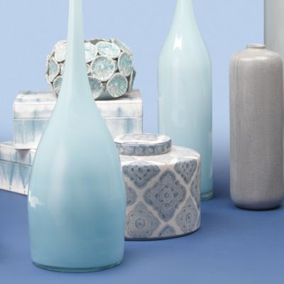 Oran Ceramic Decorative Canisters, Set of 2