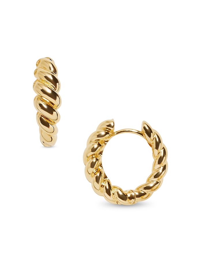 BAUBLEBAR Spira 18K Gold Vermeil Huggie Hoops Bloomingdale's