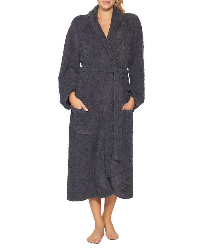 Barefoot Dreams Cozychic Adult Robe In Slate Blue