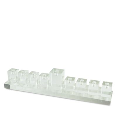 Crystal Glass Menorah