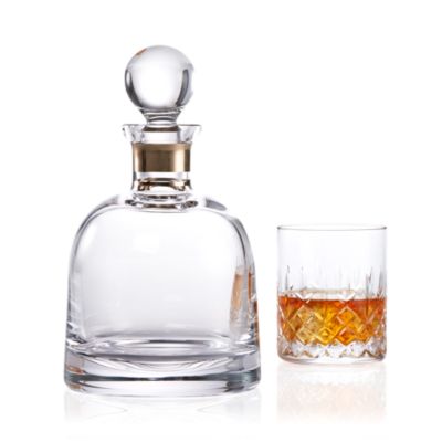 Elegance Short Decanter with Round Stopper